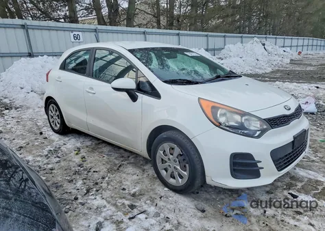 2016 Kia Rio Lx z USA, uszkodzony, nr VIN KNADM5A34G6647629